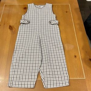 ⭐️4 for $30⭐️ Strasburg Longalls size 4Y plaid white/brown.